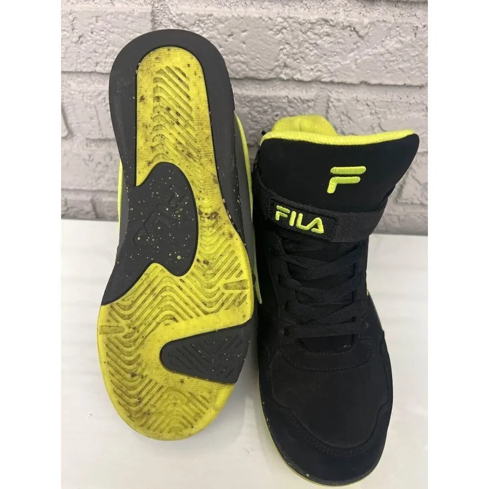 Fila Multiverse Splatter Mid Shoes Sneakers Size Boys Youth 6